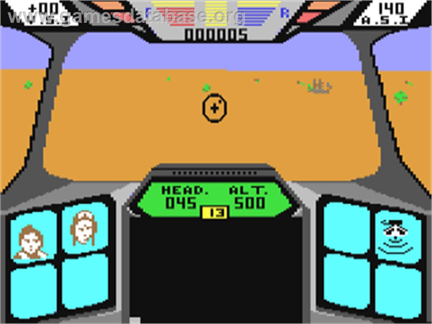 Biggles - Commodore 64 - Artwork - Title Screen