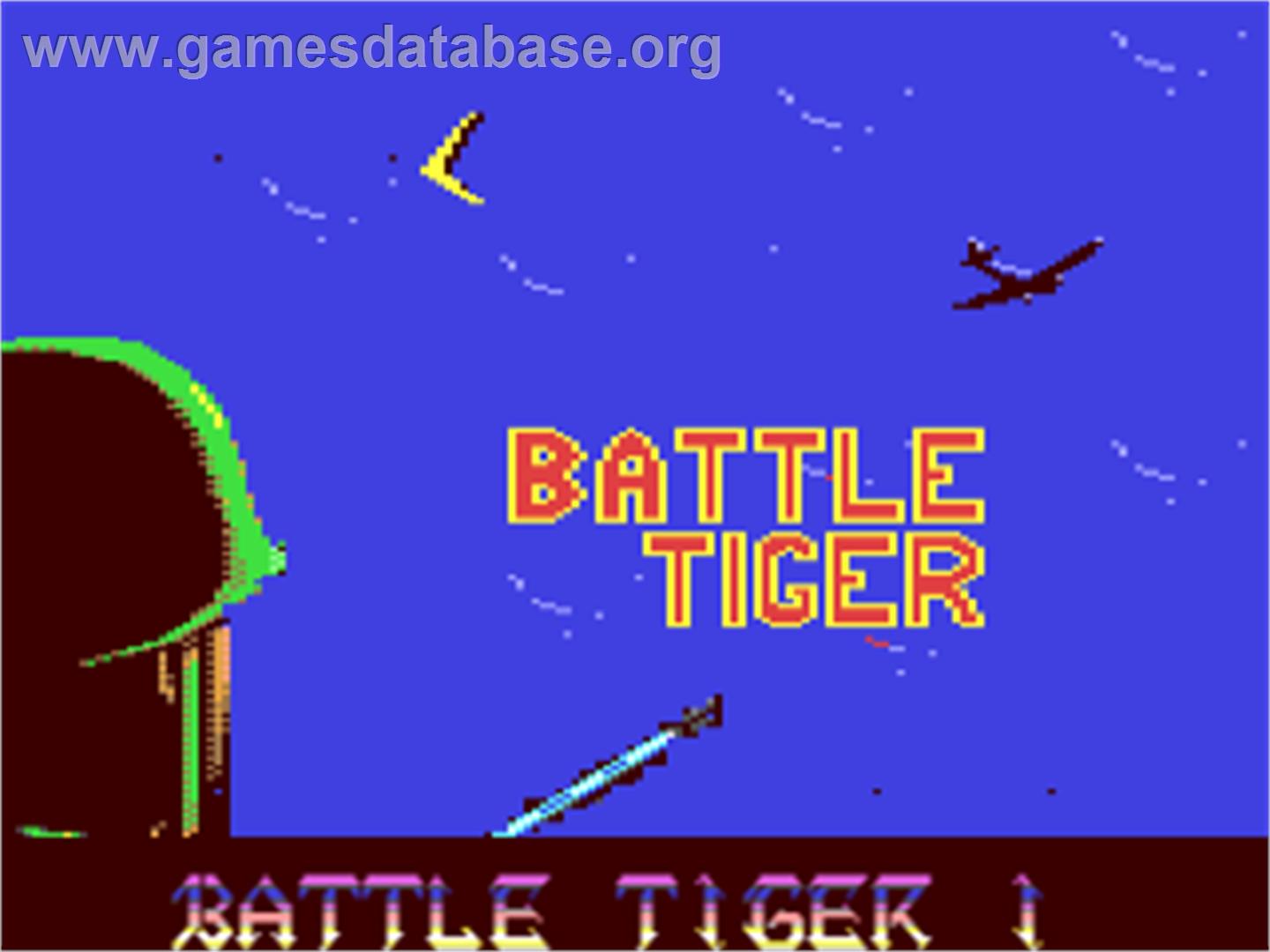 Black Tiger - Commodore 64 - Artwork - Title Screen
