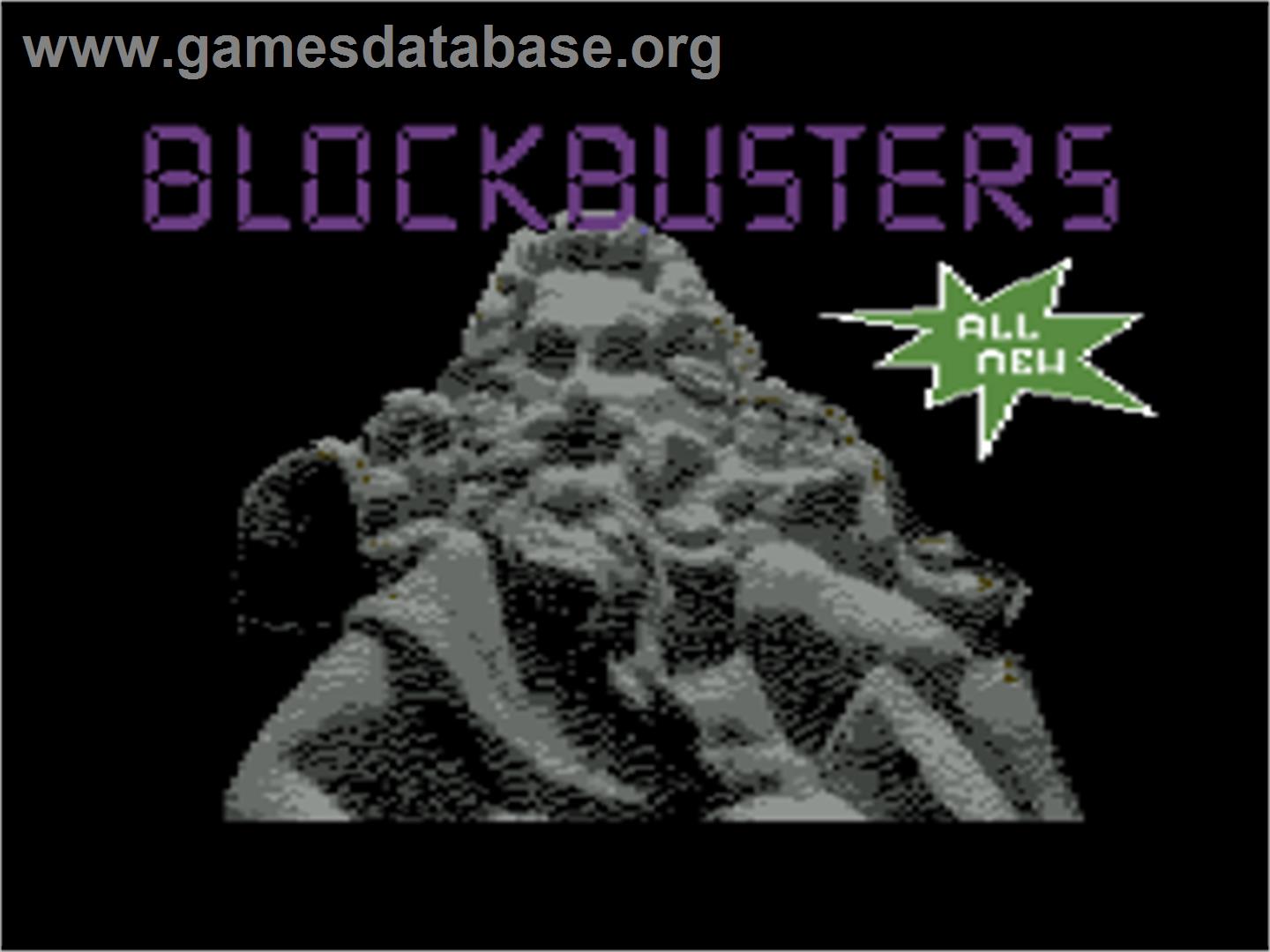 Blockbusters - Commodore 64 - Artwork - Title Screen