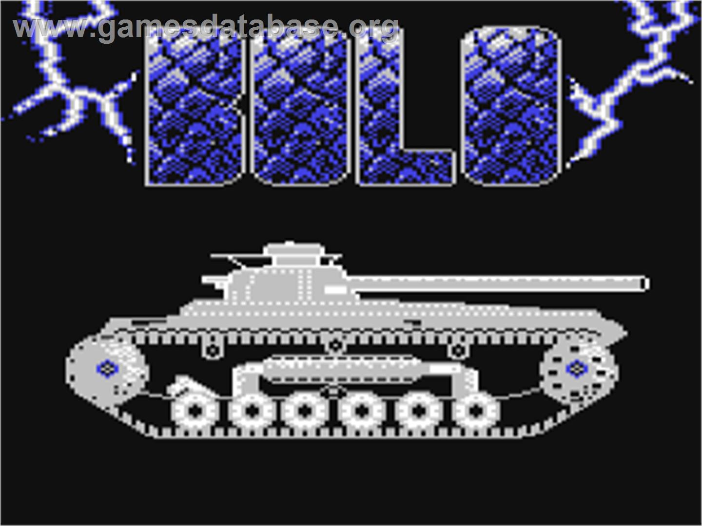 Bolo - Commodore 64 - Artwork - Title Screen