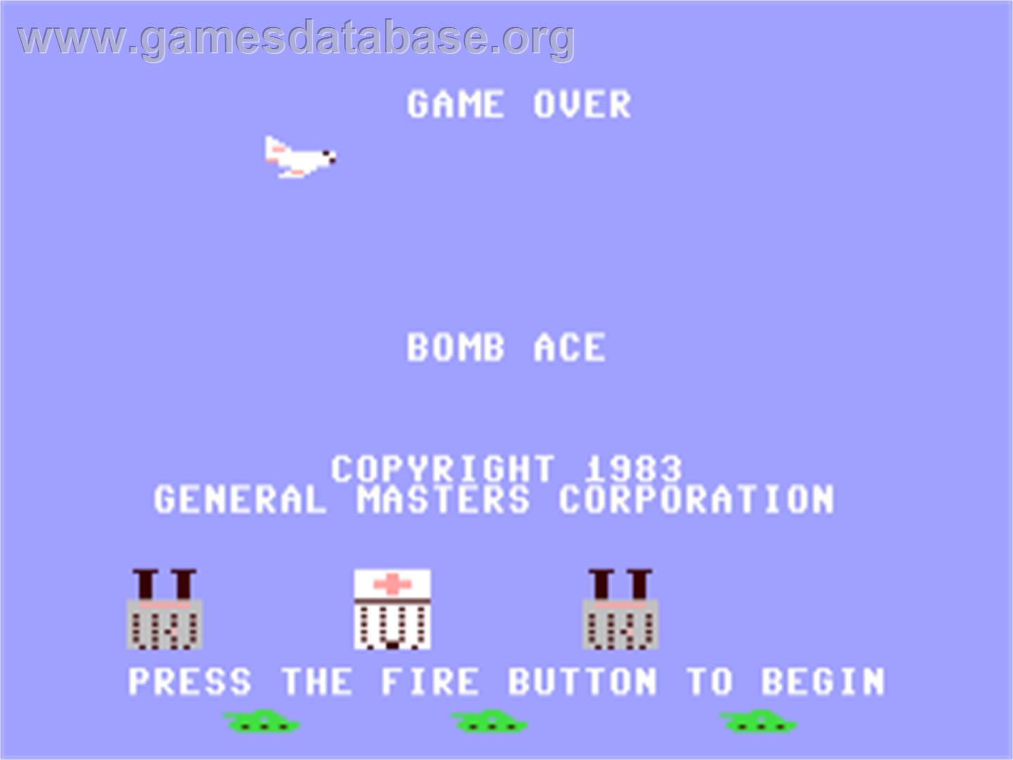 Bomb Ace - Commodore 64 - Artwork - Title Screen