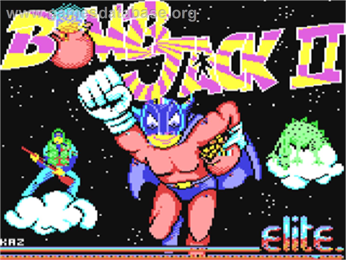 Bomb Jack II - Commodore 64 - Artwork - Title Screen