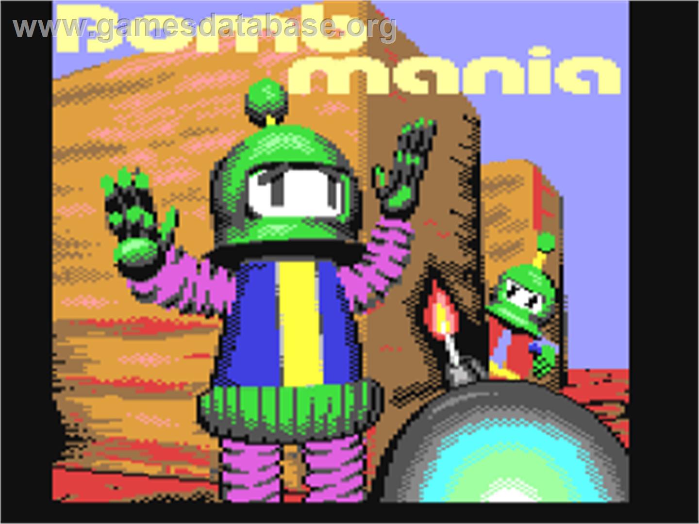 Bomb Mania (Protovision) - Commodore 64 - Artwork - Title Screen