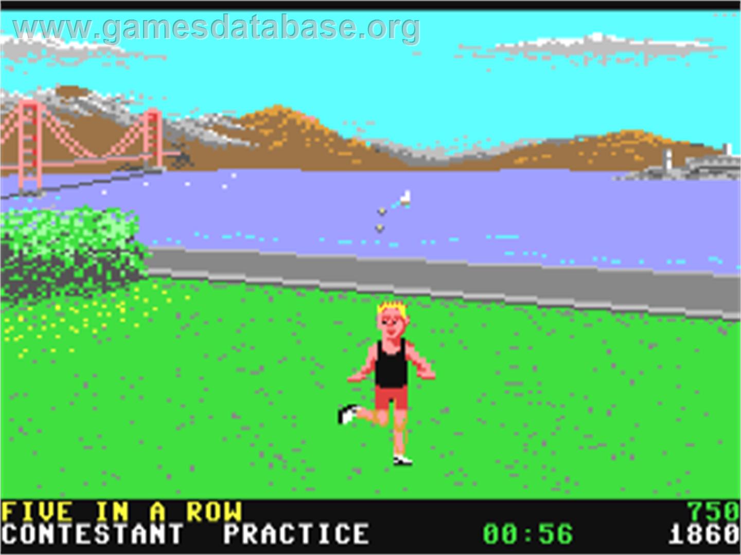 California Games - Commodore 64 - Artwork - Title Screen