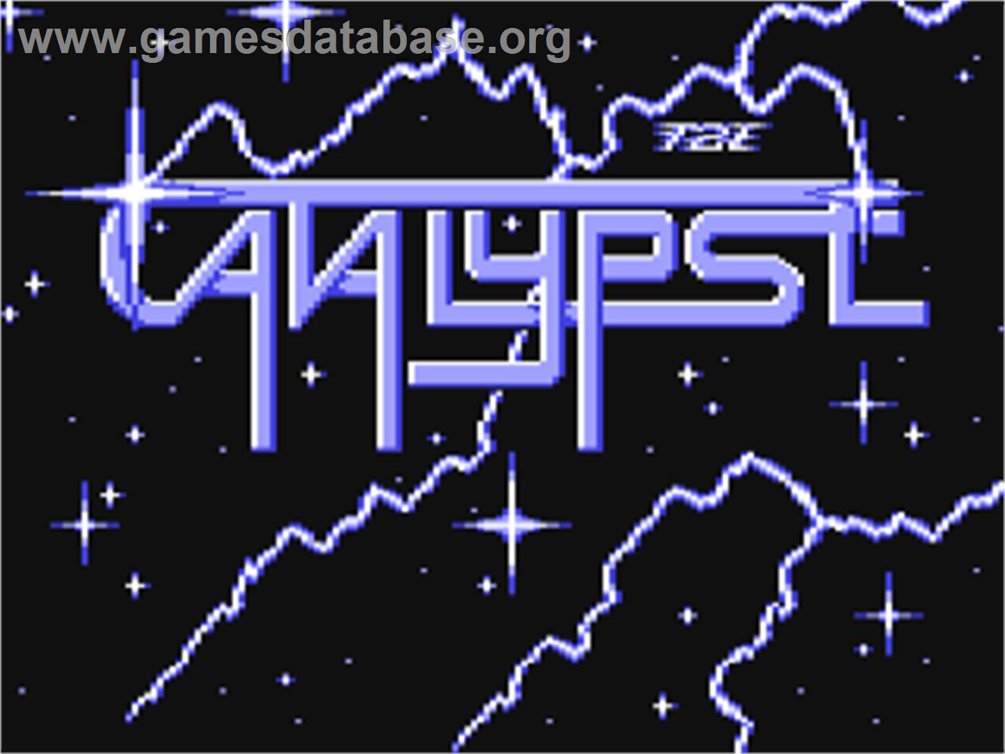 Catalypse - Commodore 64 - Artwork - Title Screen