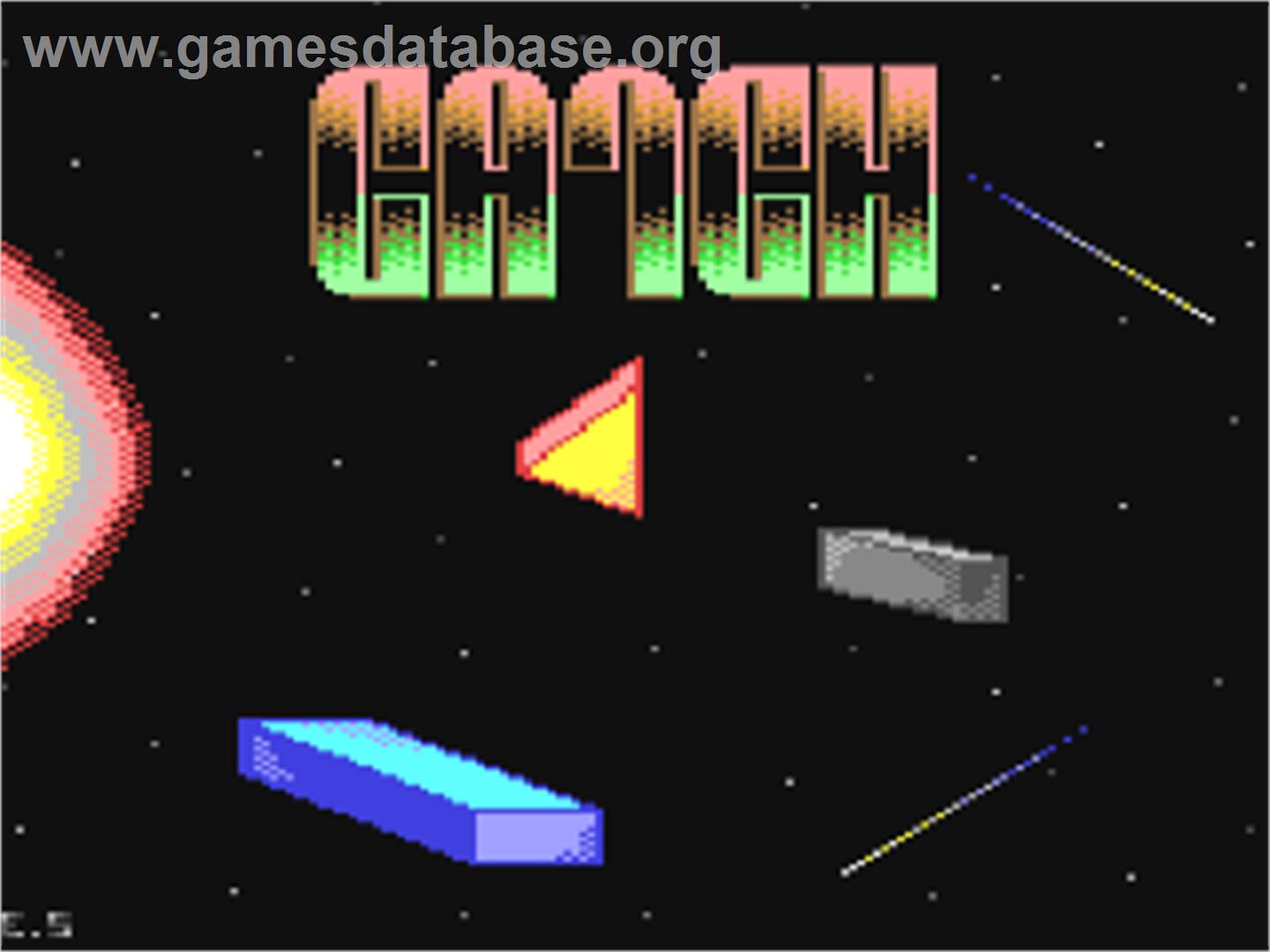 Catch - Commodore 64 - Artwork - Title Screen