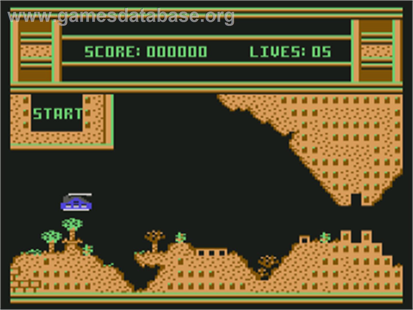 Cave Of Death - Commodore 64 - Artwork - Title Screen