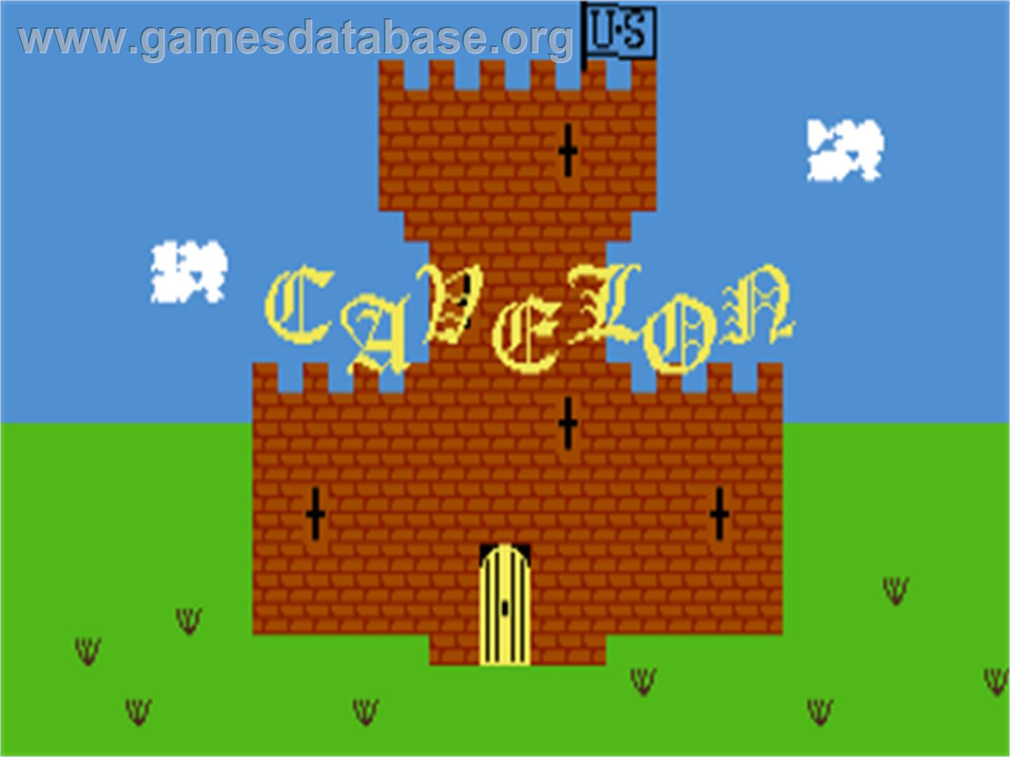 Cavelon - Commodore 64 - Artwork - Title Screen