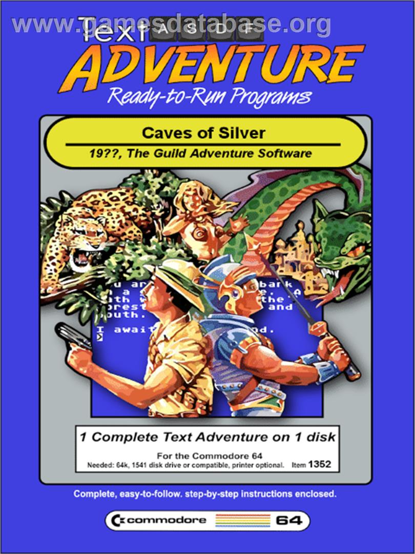 Caves Of Silver - Commodore 64 - Artwork - Title Screen