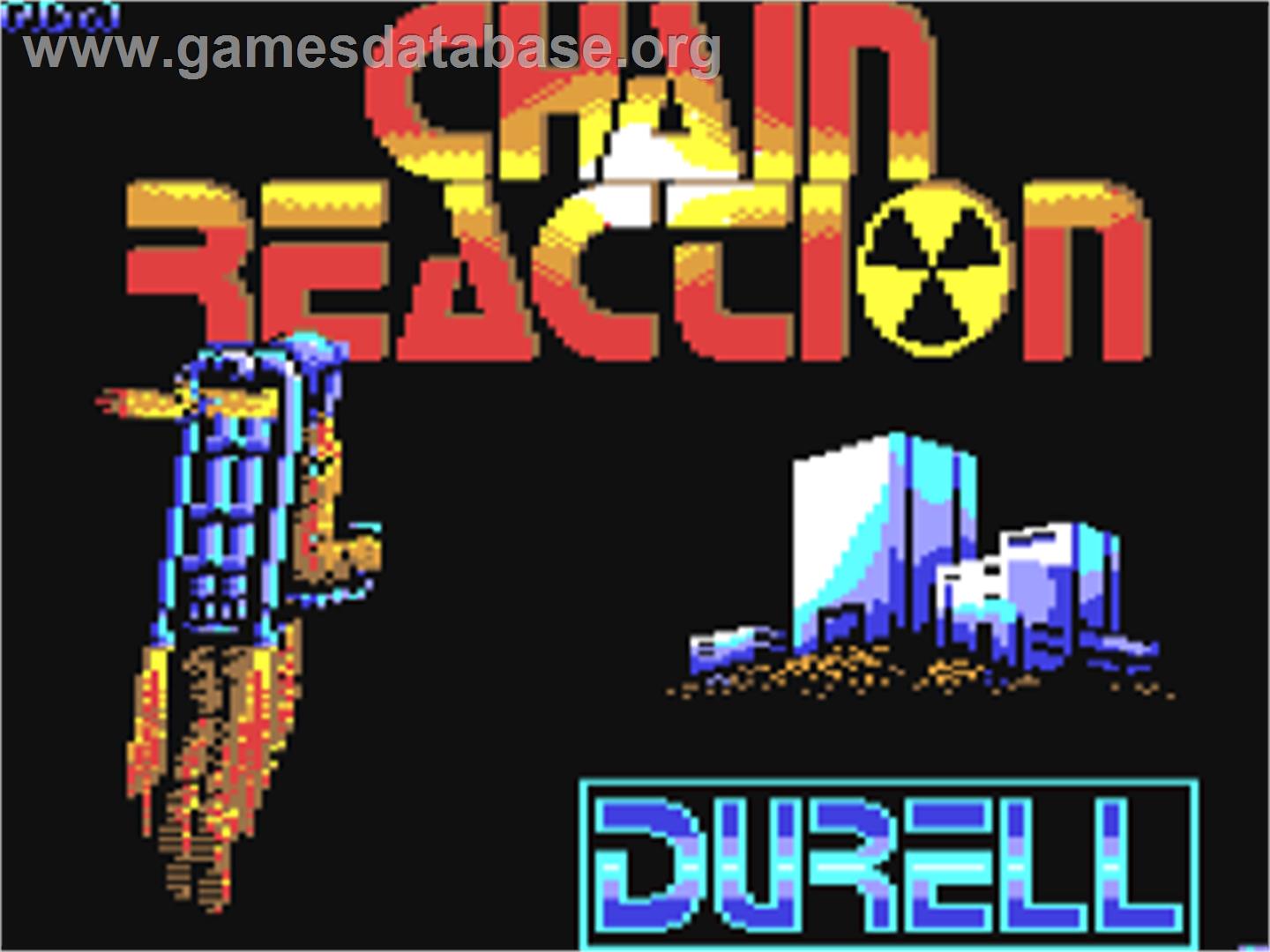 Chain Reaction (64'er) - Commodore 64 - Artwork - Title Screen