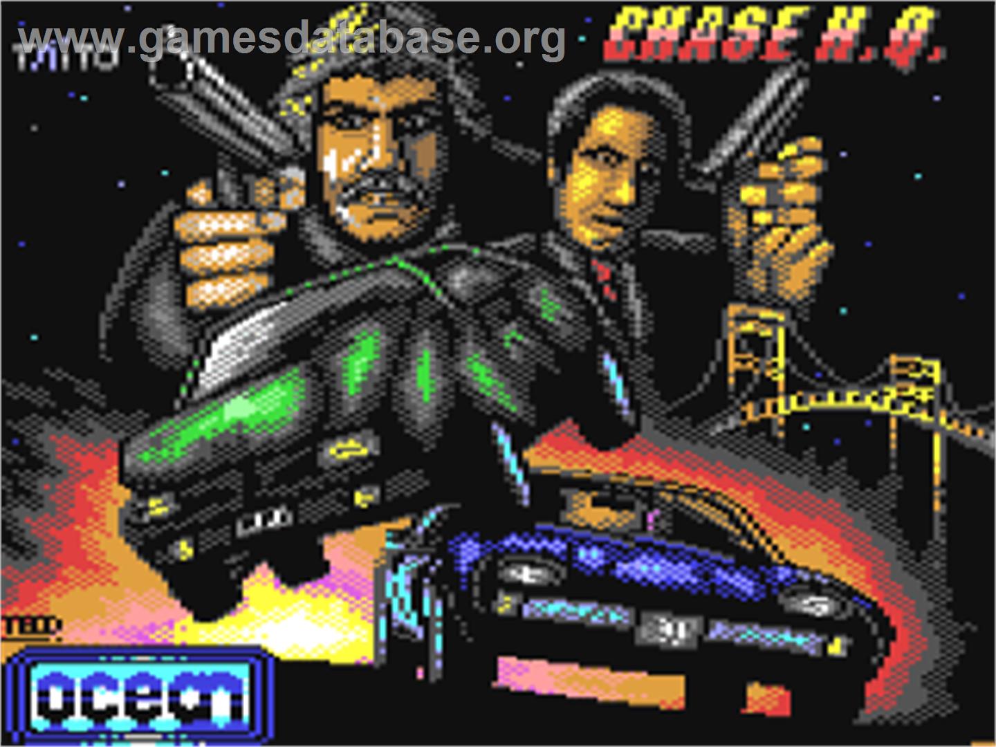 Chase H.q. - Commodore 64 - Artwork - Title Screen