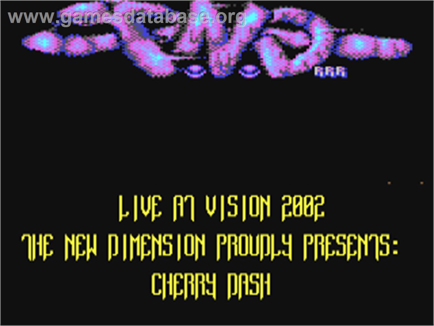 Cherry Dash - Commodore 64 - Artwork - Title Screen