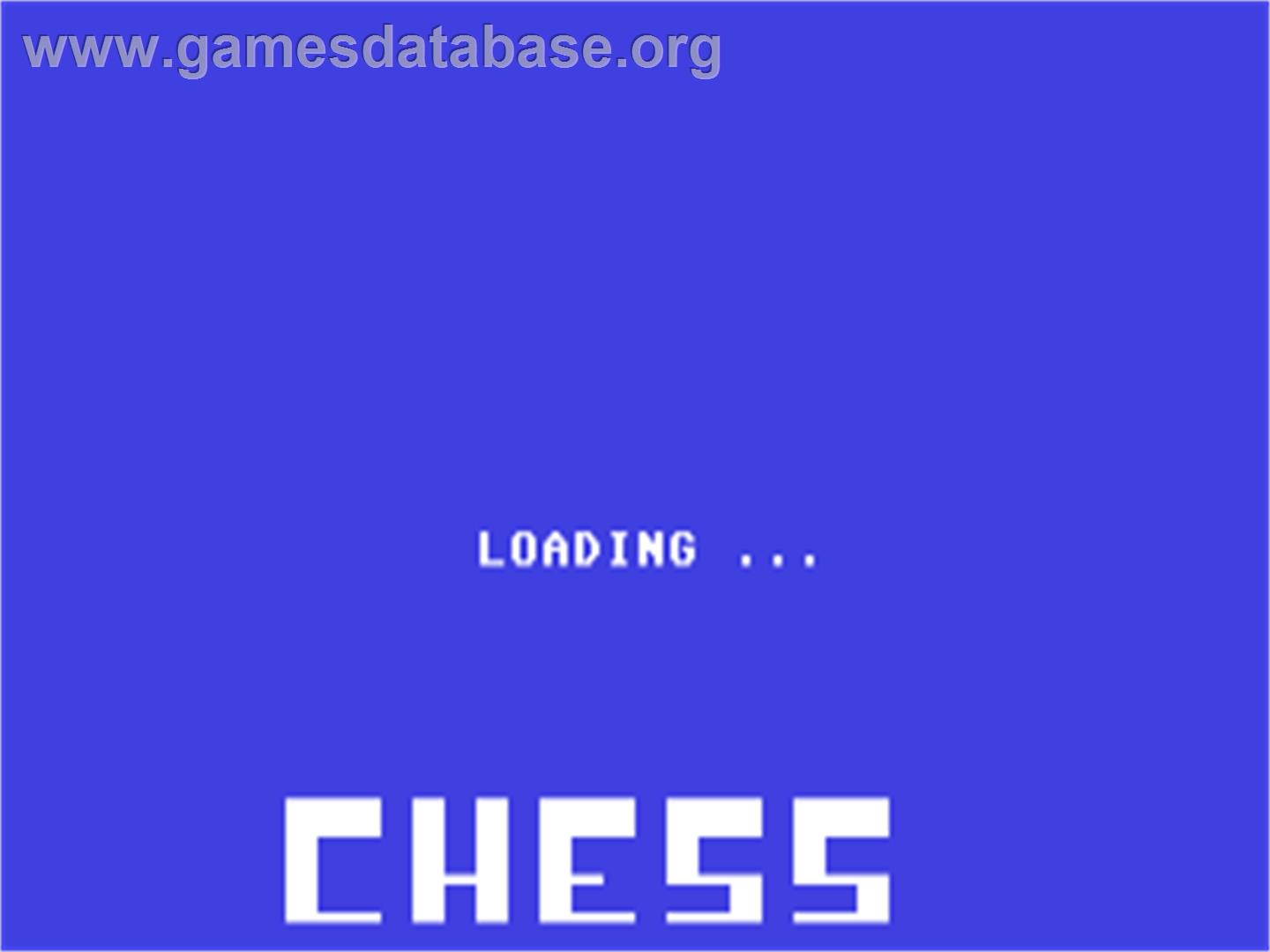 Chess-64 - Commodore 64 - Artwork - Title Screen