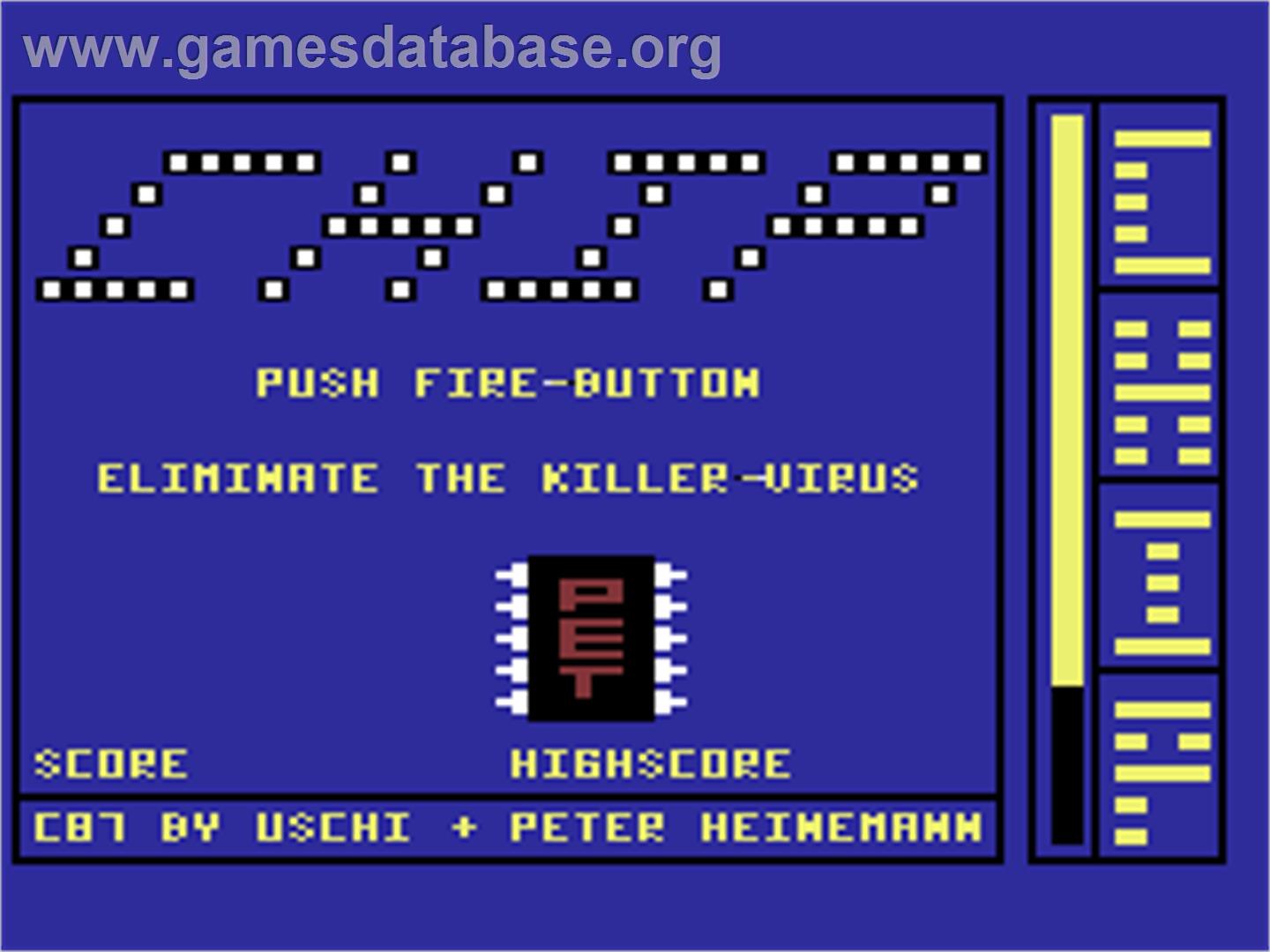 Chip - Commodore 64 - Artwork - Title Screen