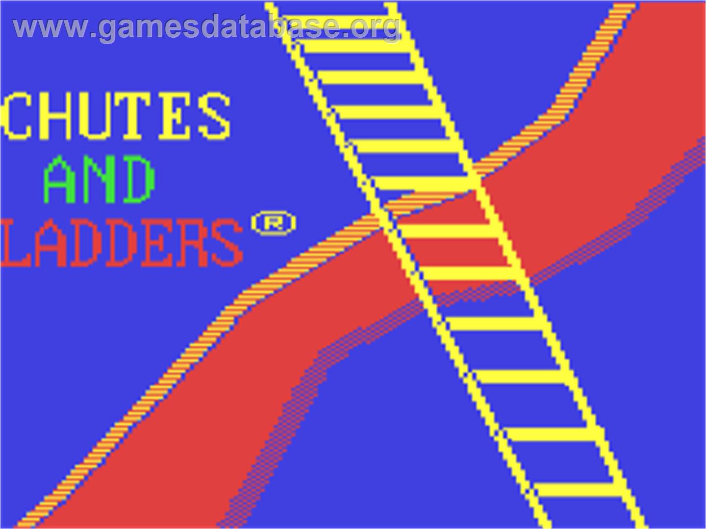 Chutes And Ladders - Commodore 64 - Artwork - Title Screen