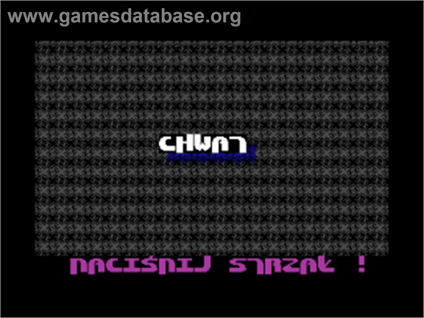 Chwat - Commodore 64 - Artwork - Title Screen