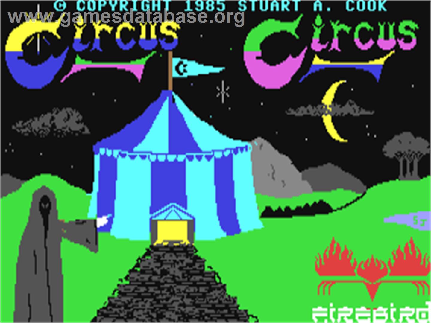 Circus Circus - Commodore 64 - Artwork - Title Screen