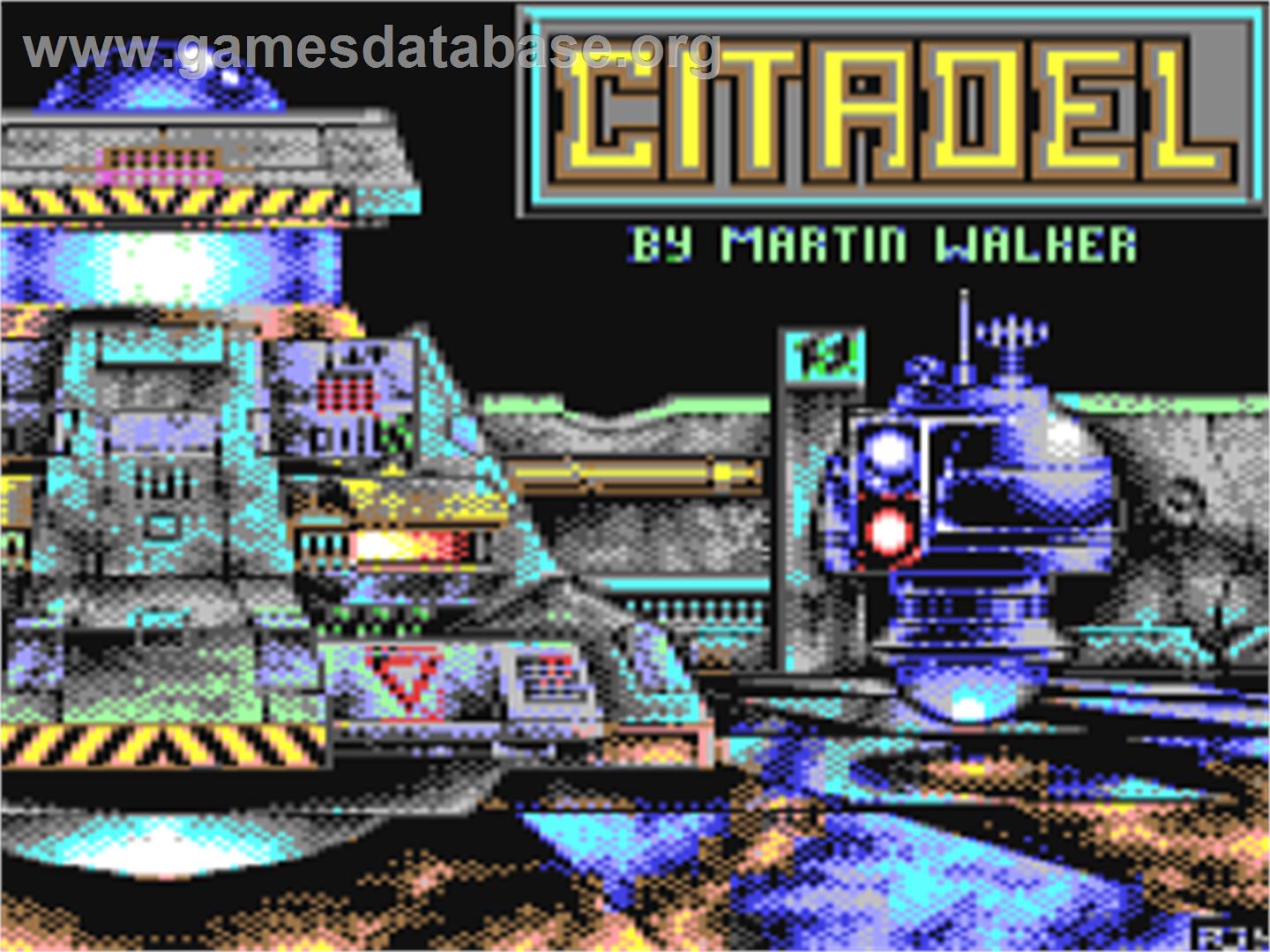 Citadel - Commodore 64 - Artwork - Title Screen