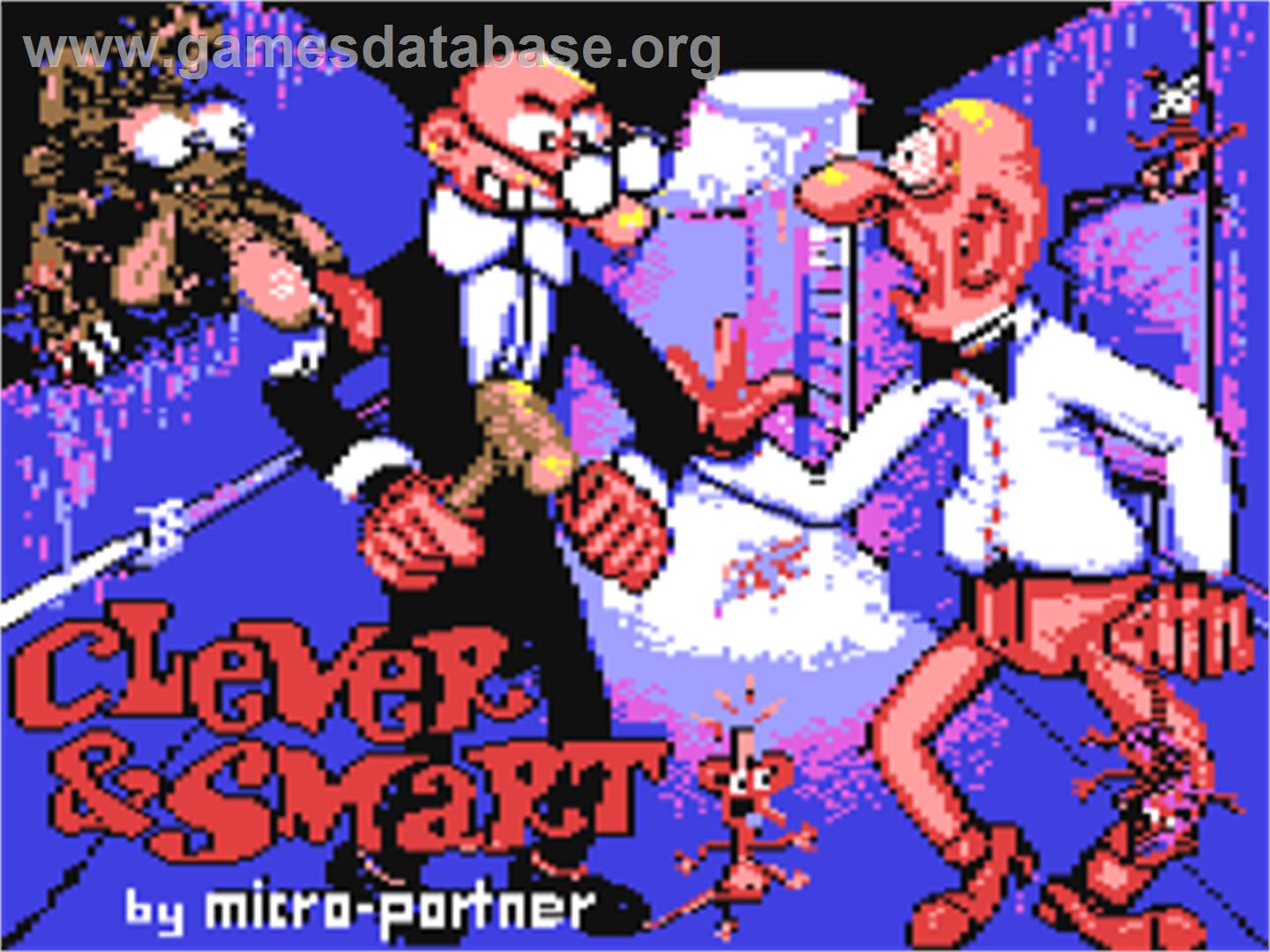 Clever And Smart - Commodore 64 - Artwork - Title Screen