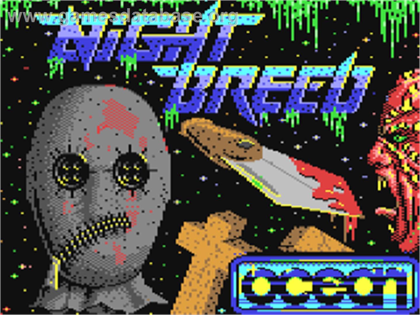 Clive Barker's Nightbreed: The Action Game - Commodore 64 - Artwork - Title Screen