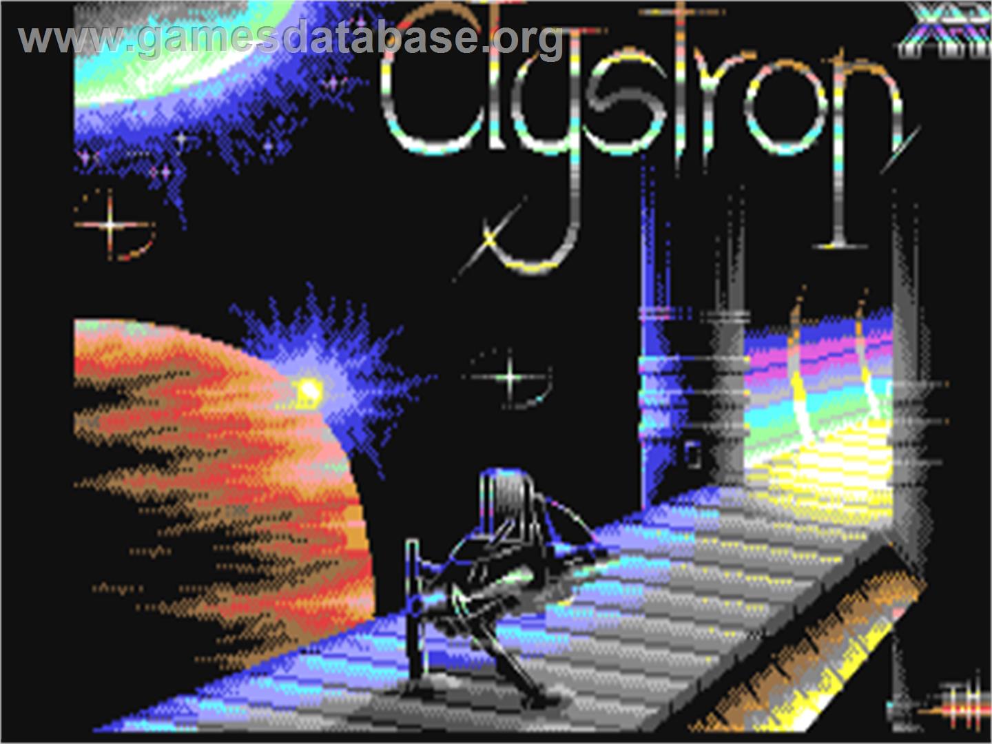 Clystron - Commodore 64 - Artwork - Title Screen