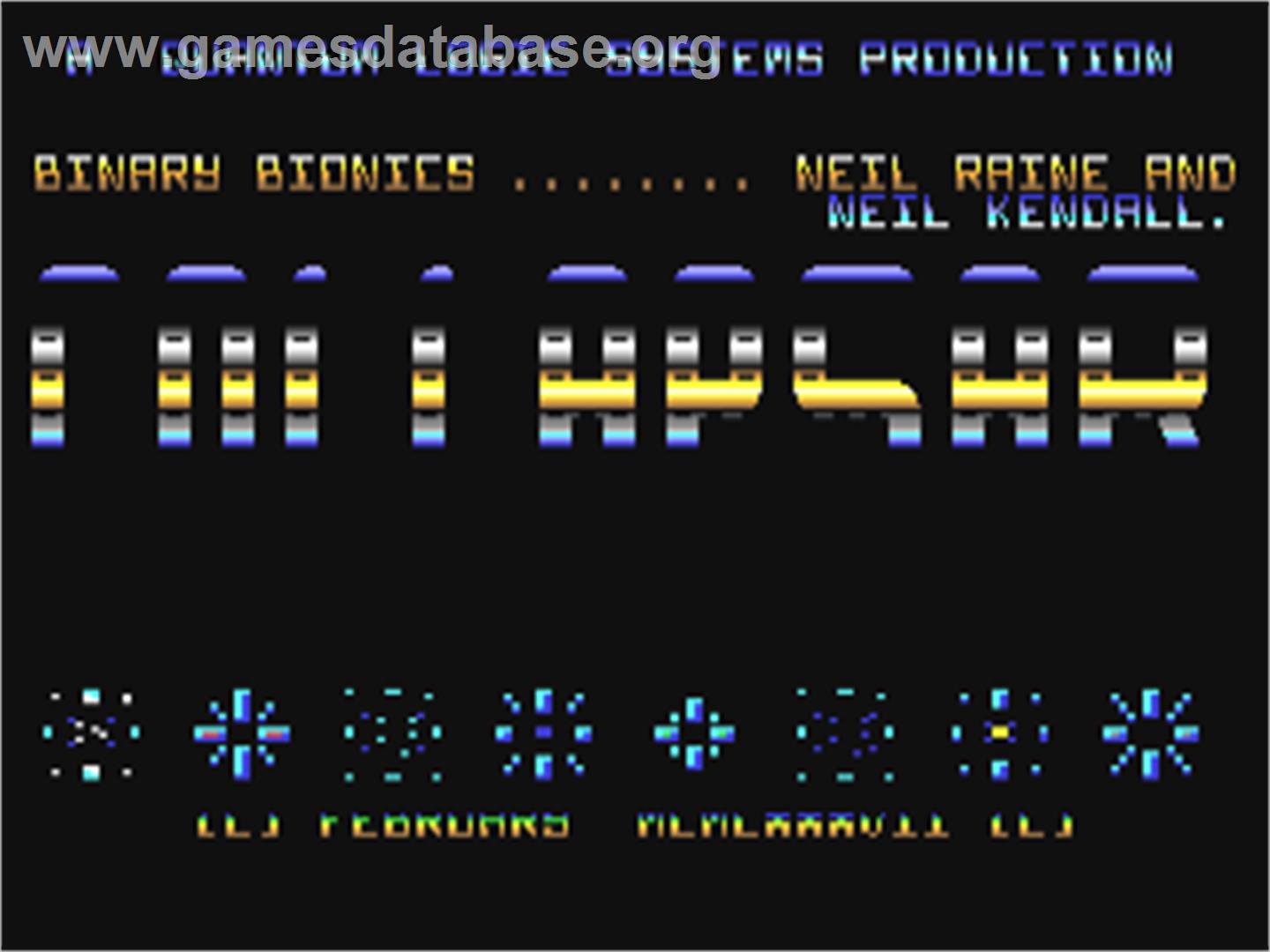 Collapsar - Commodore 64 - Artwork - Title Screen