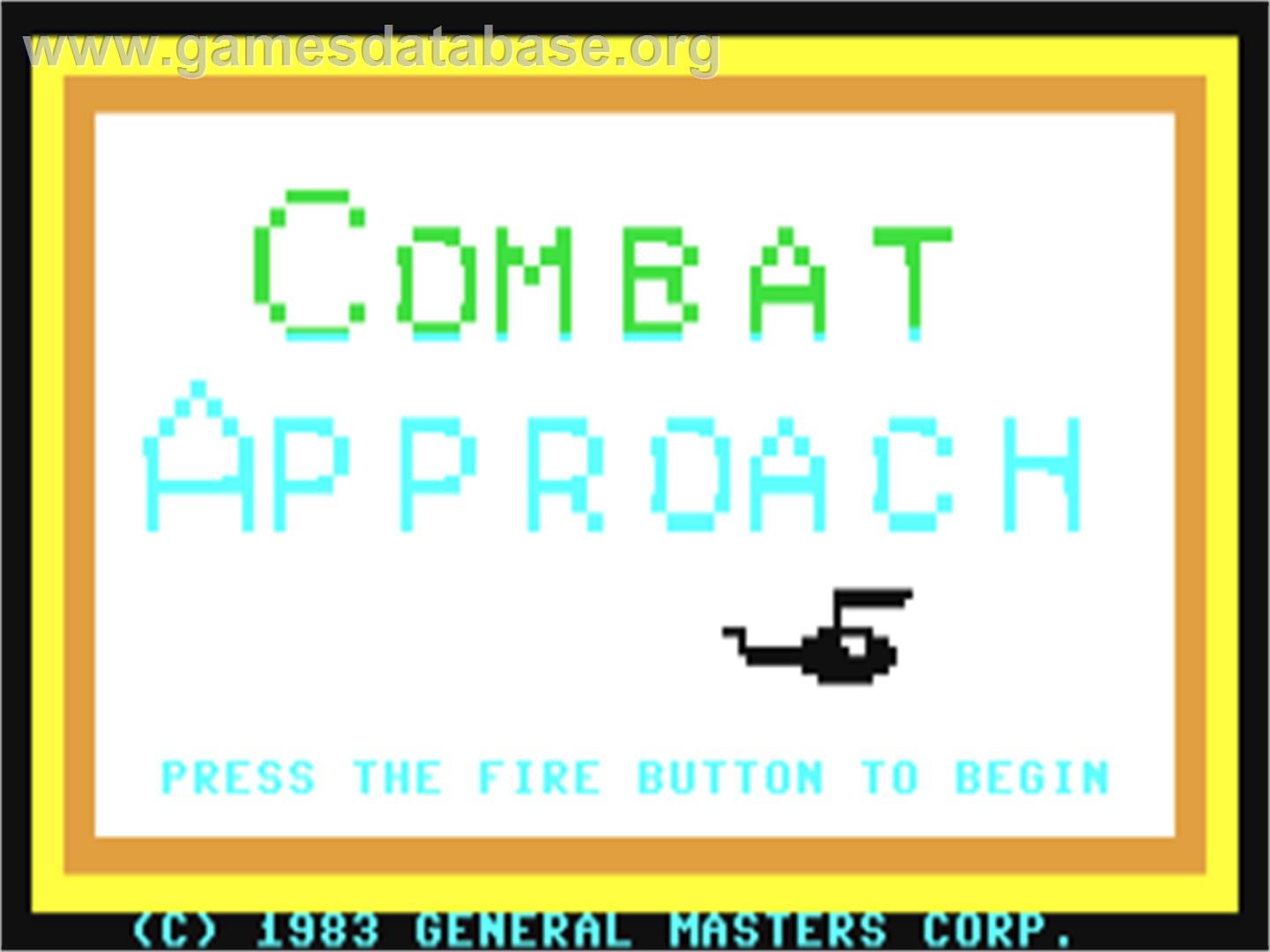 Combat Approach - Commodore 64 - Artwork - Title Screen