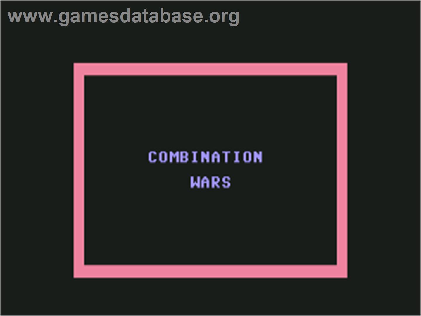 Combination Wars - Commodore 64 - Artwork - Title Screen
