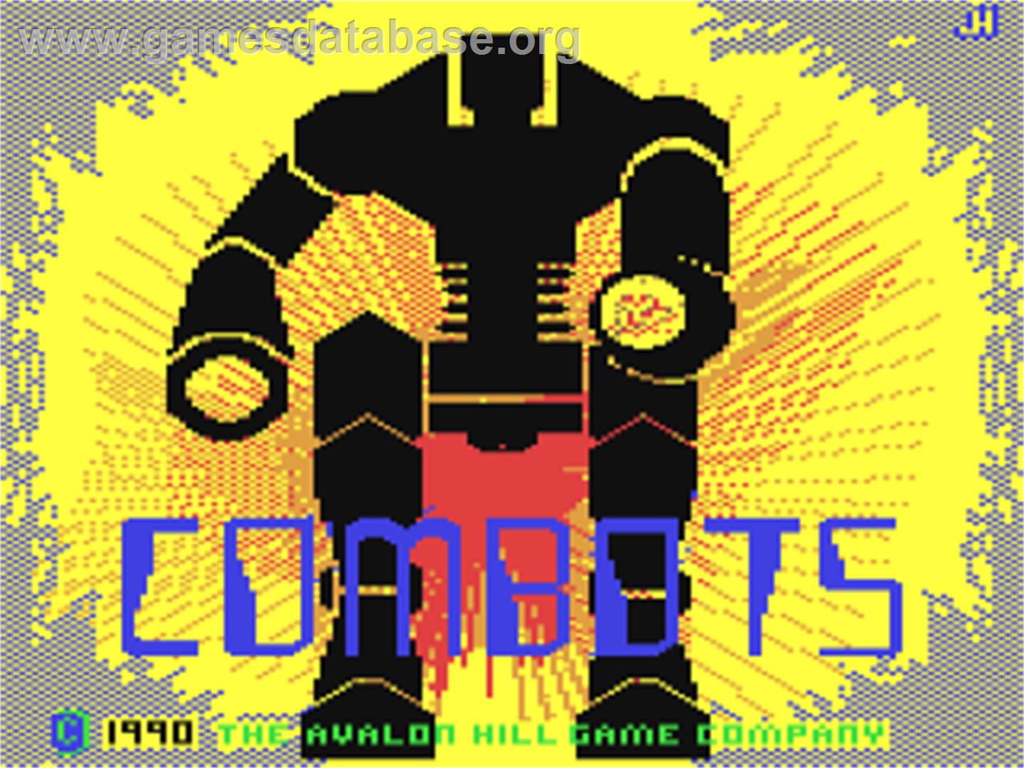 Combots - Commodore 64 - Artwork - Title Screen