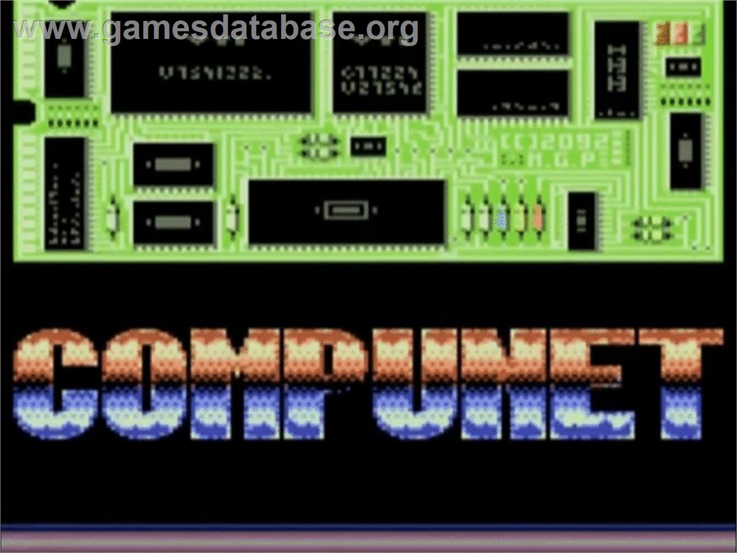 Compunet - Commodore 64 - Artwork - Title Screen