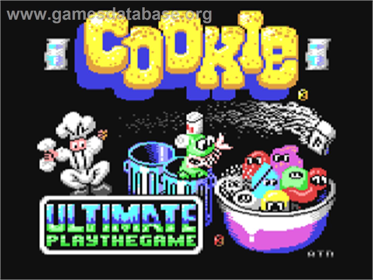 Cookie - Commodore 64 - Artwork - Title Screen