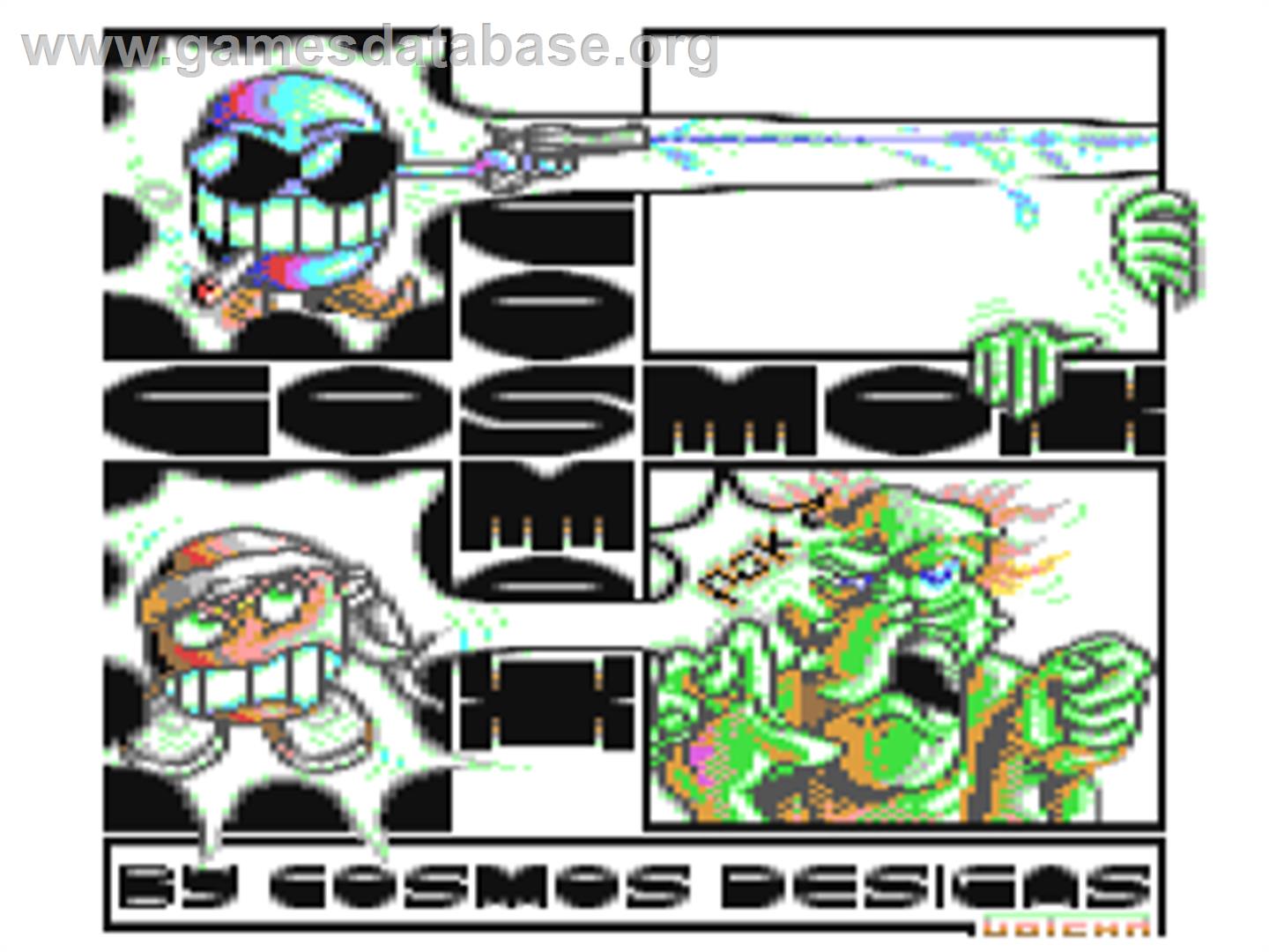 Cosmox - Commodore 64 - Artwork - Title Screen