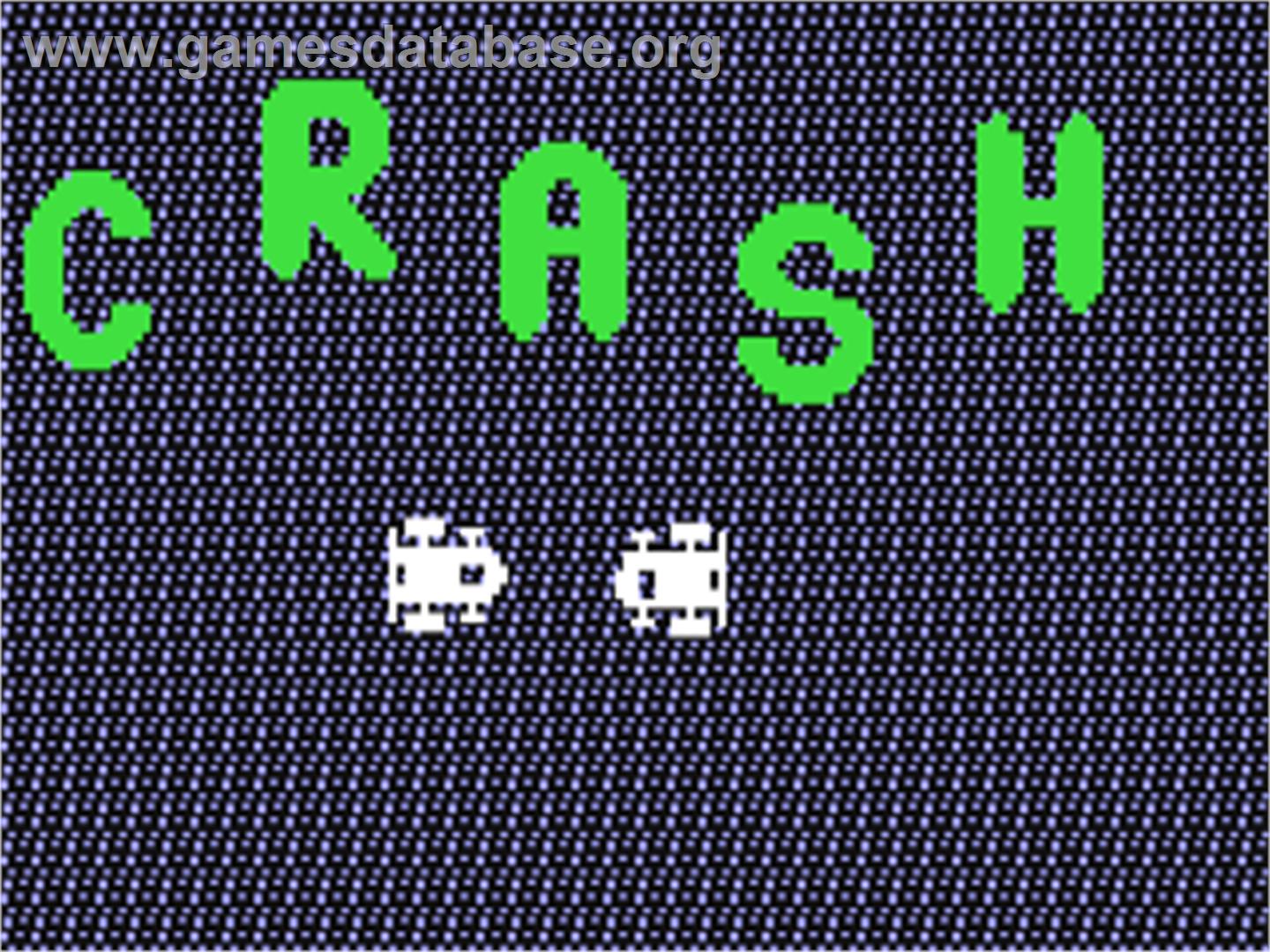 Crash - Commodore 64 - Artwork - Title Screen