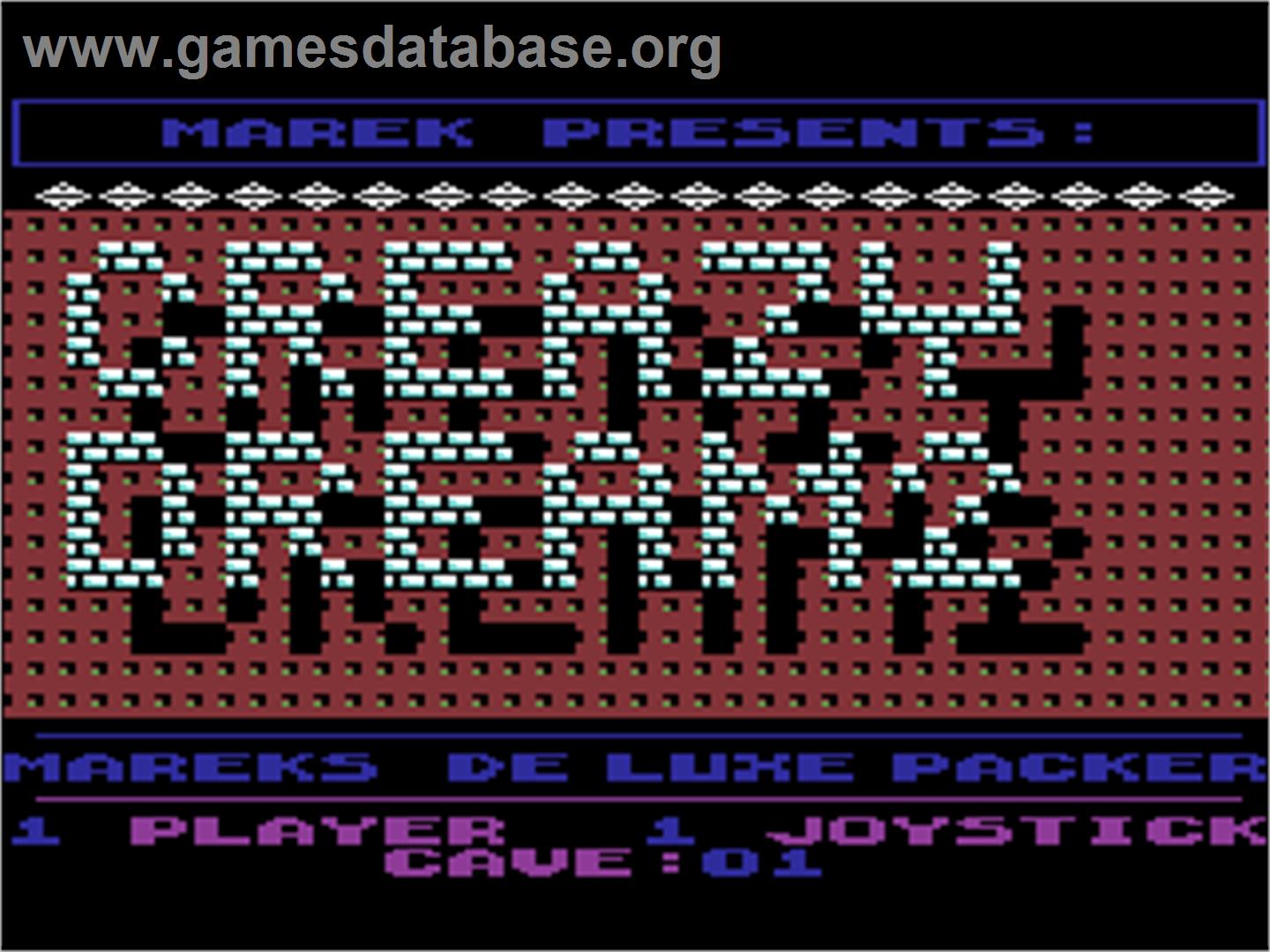 Crazy Dream 2 - Commodore 64 - Artwork - Title Screen