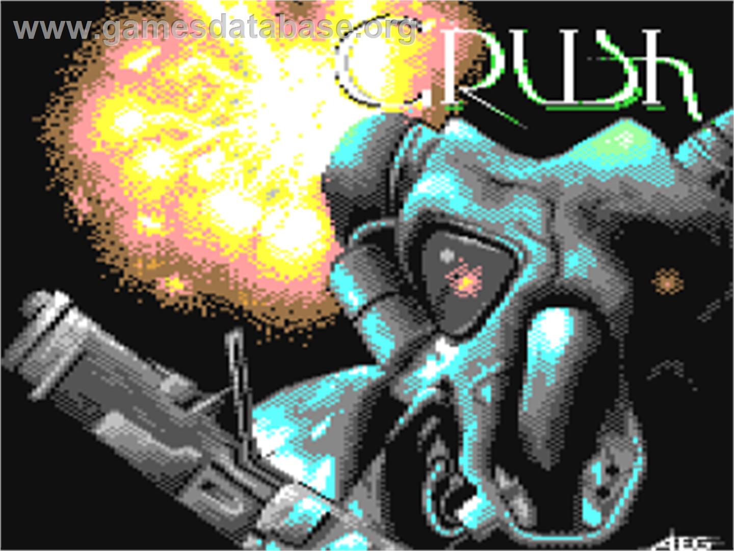 Crush - Commodore 64 - Artwork - Title Screen