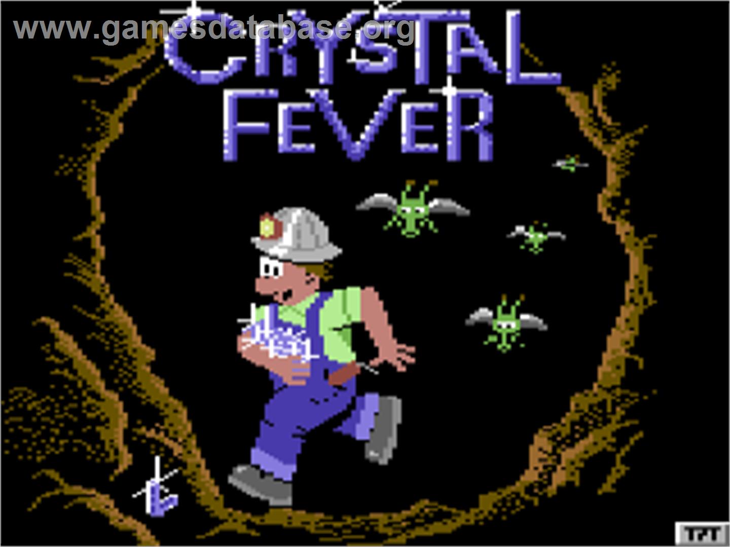 Crystal Fever - Commodore 64 - Artwork - Title Screen