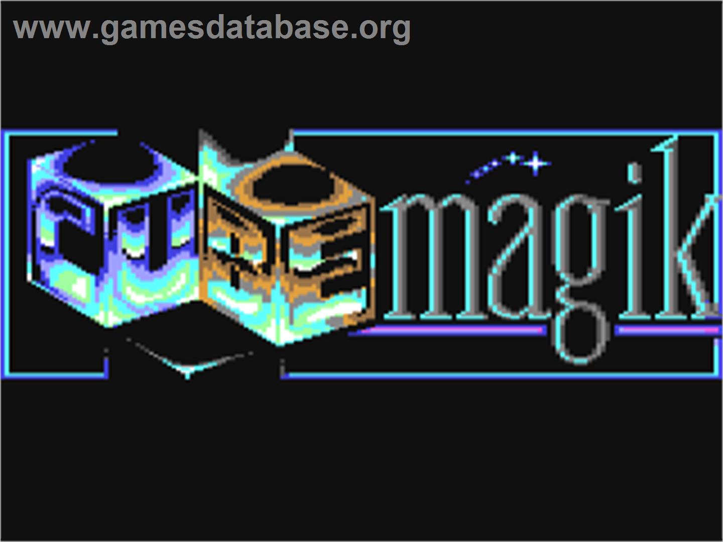 Cube Magik - Commodore 64 - Artwork - Title Screen