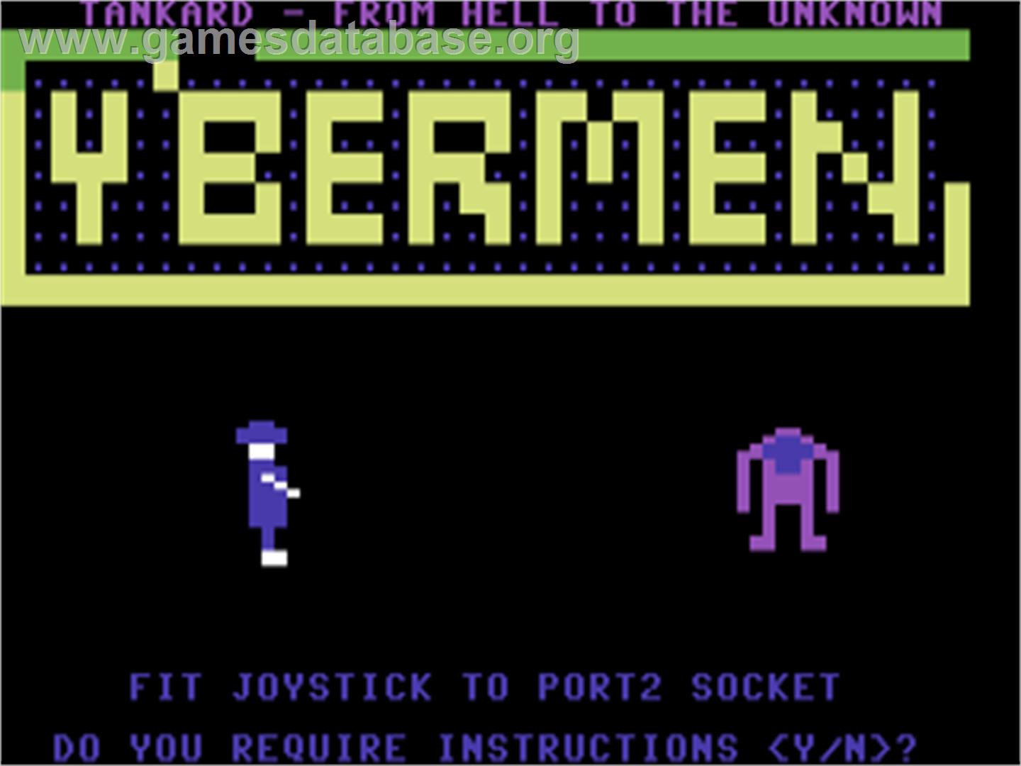 Cybermen - Commodore 64 - Artwork - Title Screen