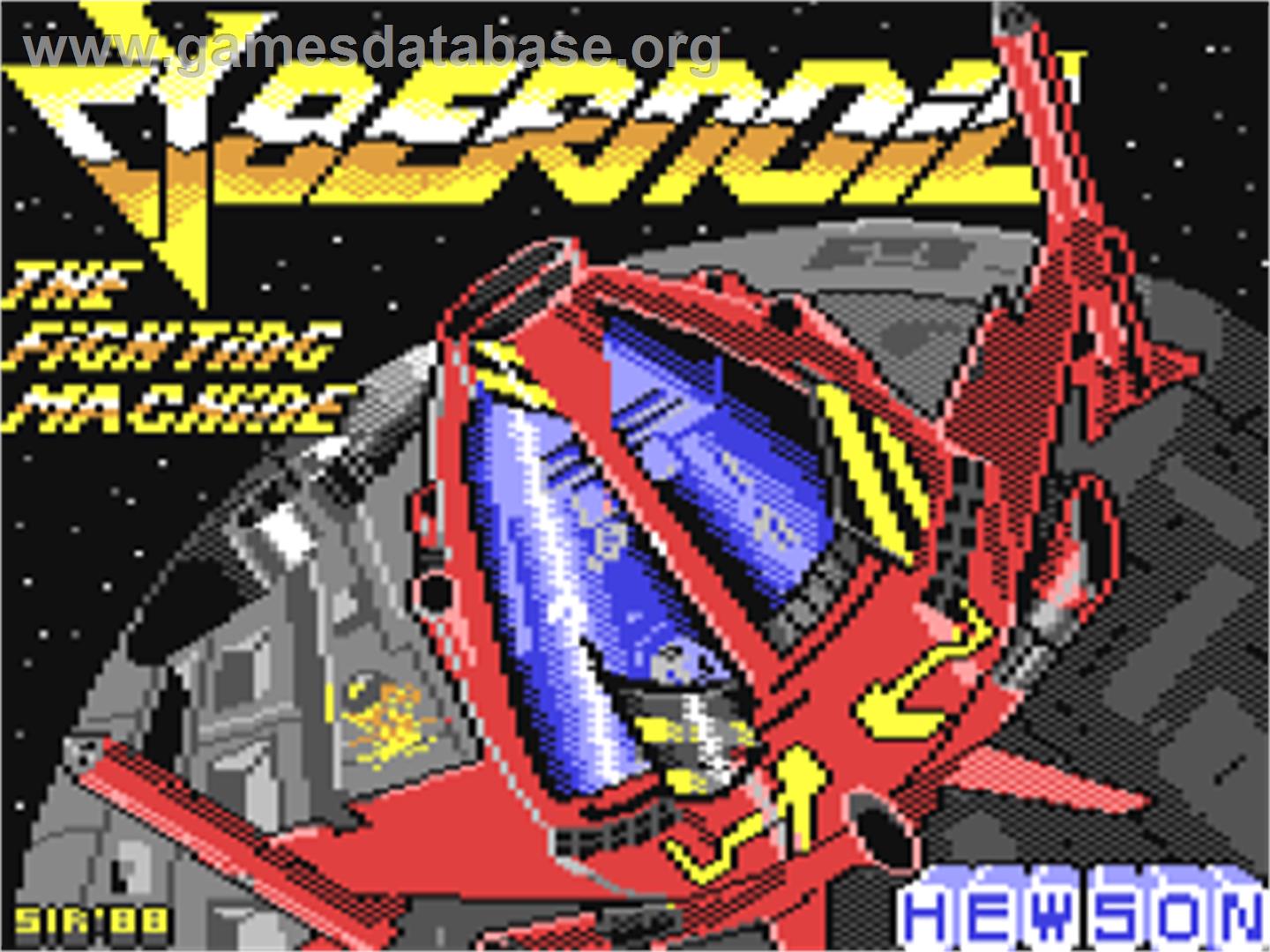 Cybernoid: The Fighting Machine - Commodore 64 - Artwork - Title Screen