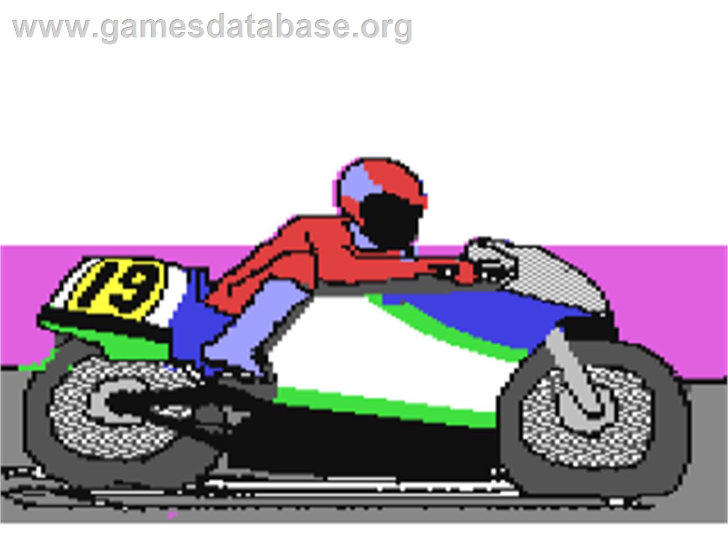 Cycles - Commodore 64 - Artwork - Title Screen