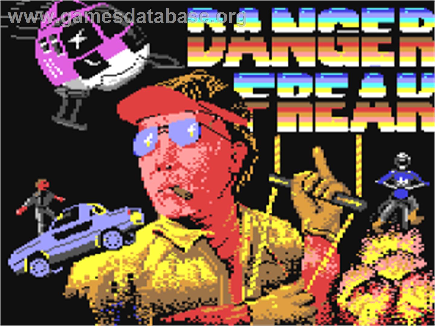 Danger Freak - Commodore 64 - Artwork - Title Screen