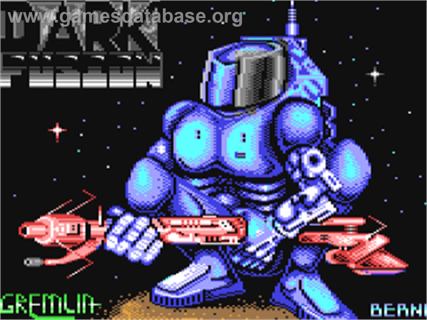 Dark Fusion - Commodore 64 - Artwork - Title Screen