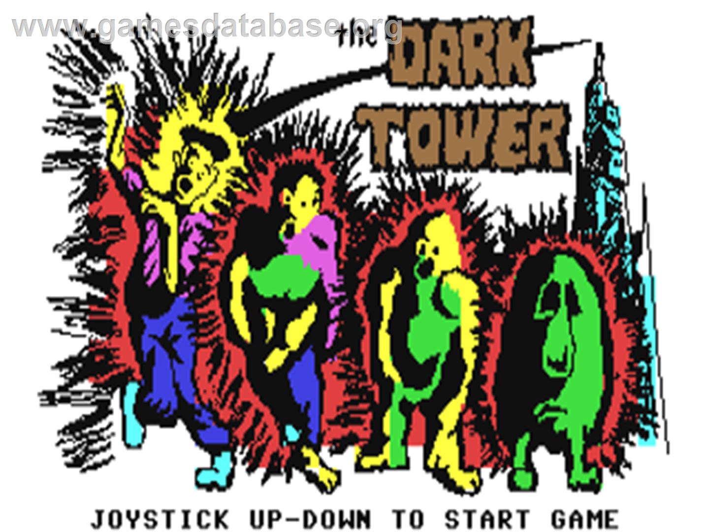 Dark Tower, The (Melbourne House) - Commodore 64 - Artwork - Title Screen
