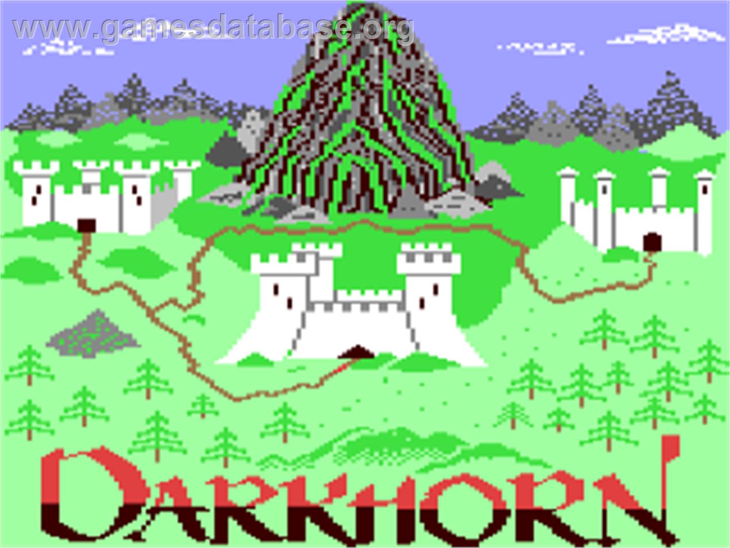 Darkhorn - Commodore 64 - Artwork - Title Screen