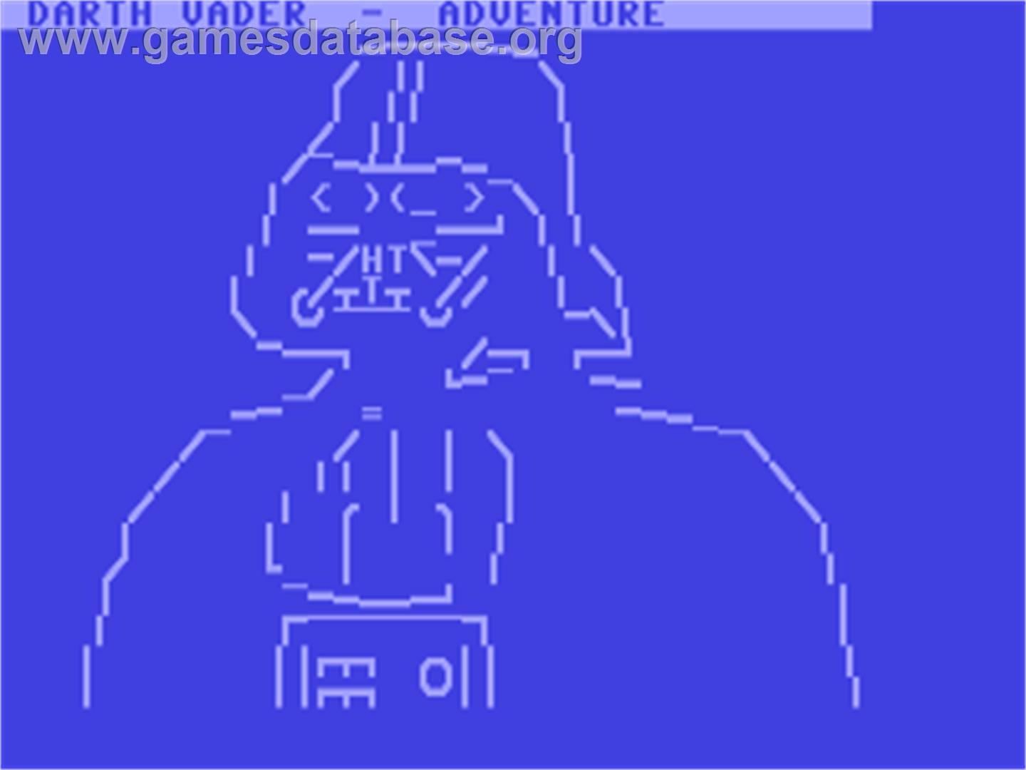 Darth Vader - Adventure - Commodore 64 - Artwork - Title Screen