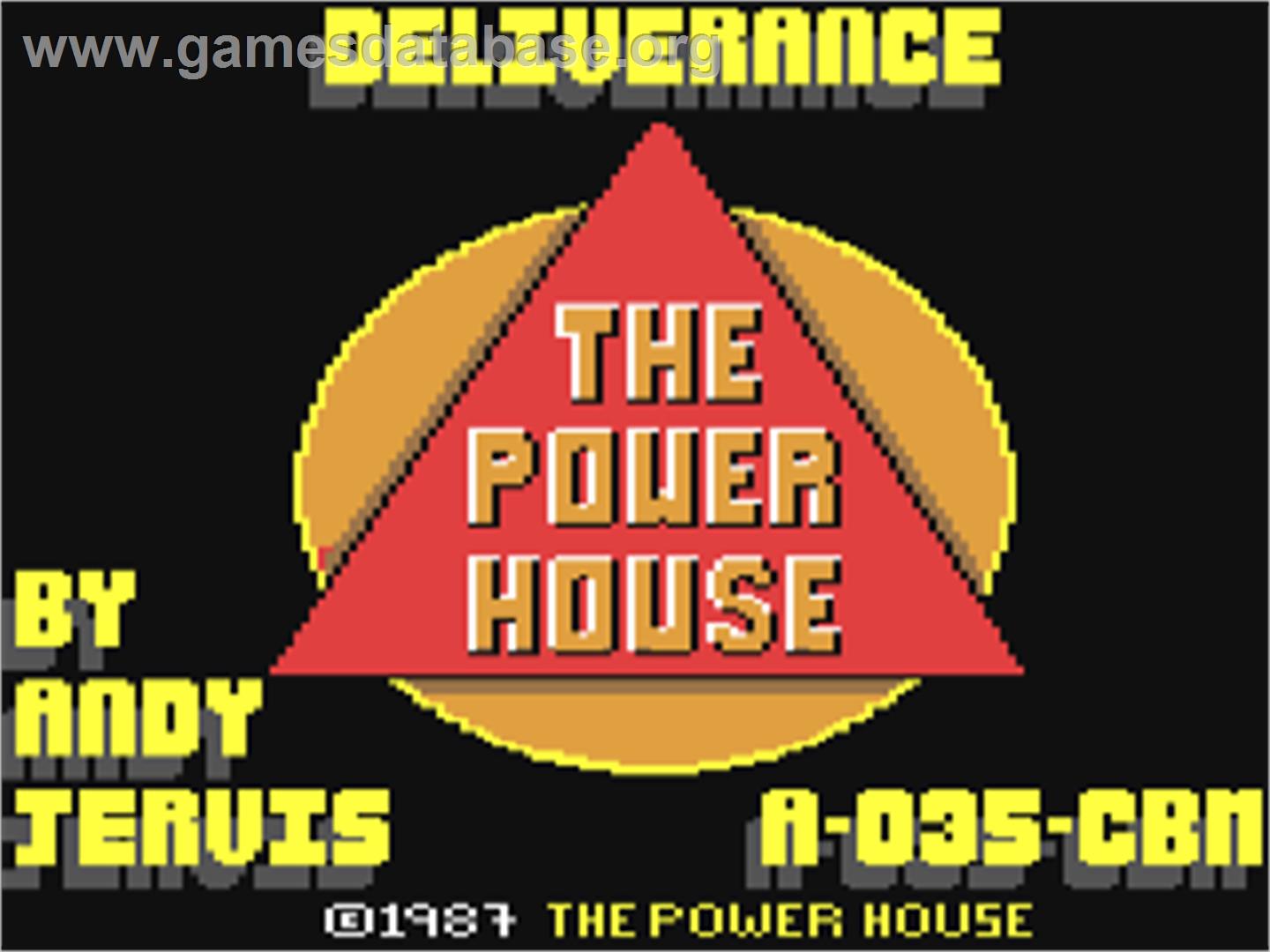 Deliverance: Stormlord II - Commodore 64 - Artwork - Title Screen