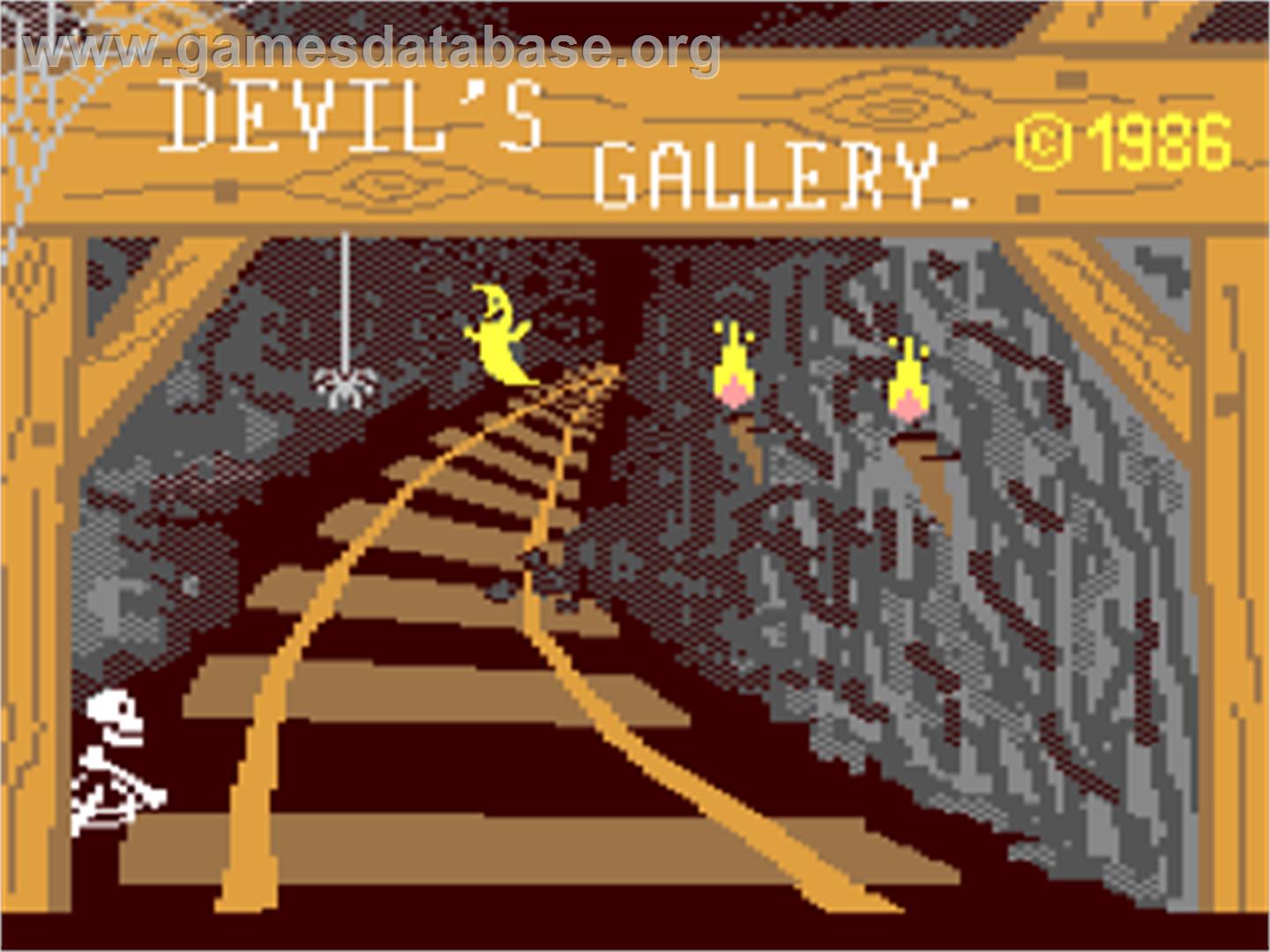 Devil's Gallery - Commodore 64 - Artwork - Title Screen