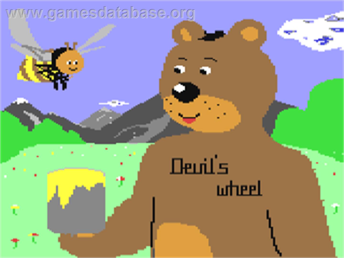 Devil's Wheel - Commodore 64 - Artwork - Title Screen