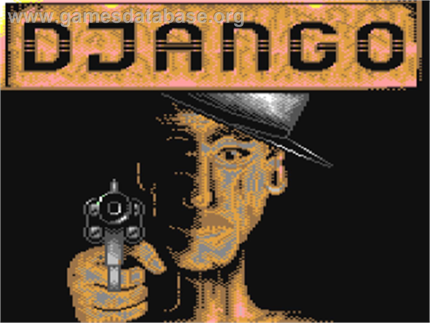 Django - Commodore 64 - Artwork - Title Screen