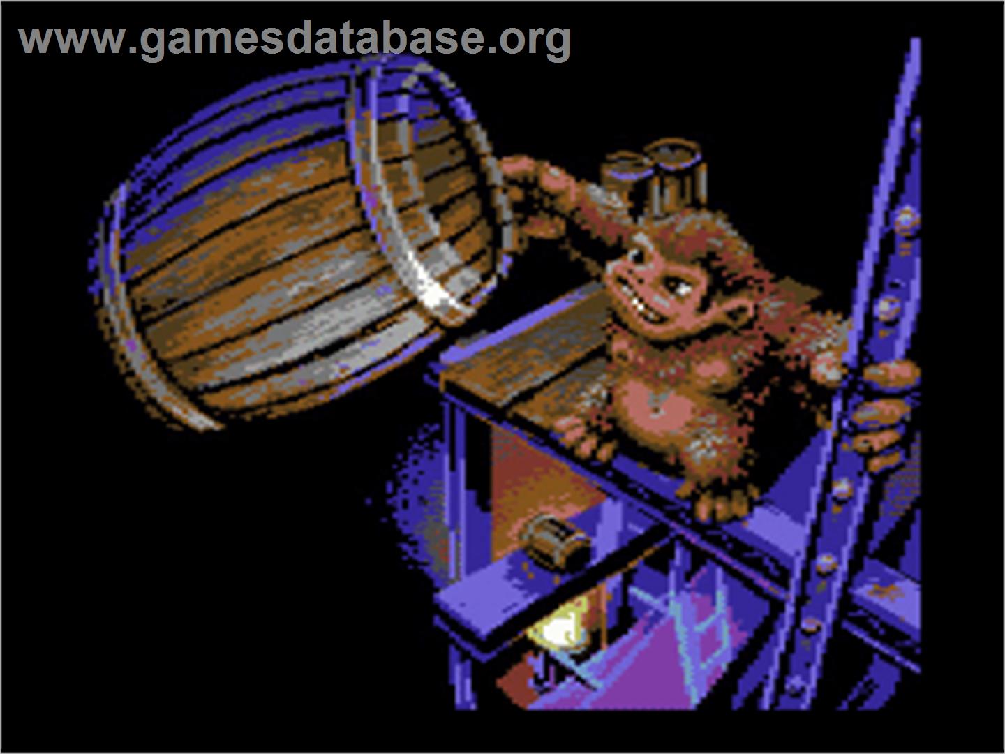 Donkey Kong Arcade (2016) - Commodore 64 - Artwork - Title Screen